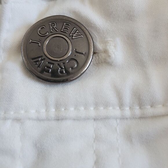J. Crew Toothpick jeans, off-white, 83% cotton, great used condition,  size 30 - Picture 7 of 13